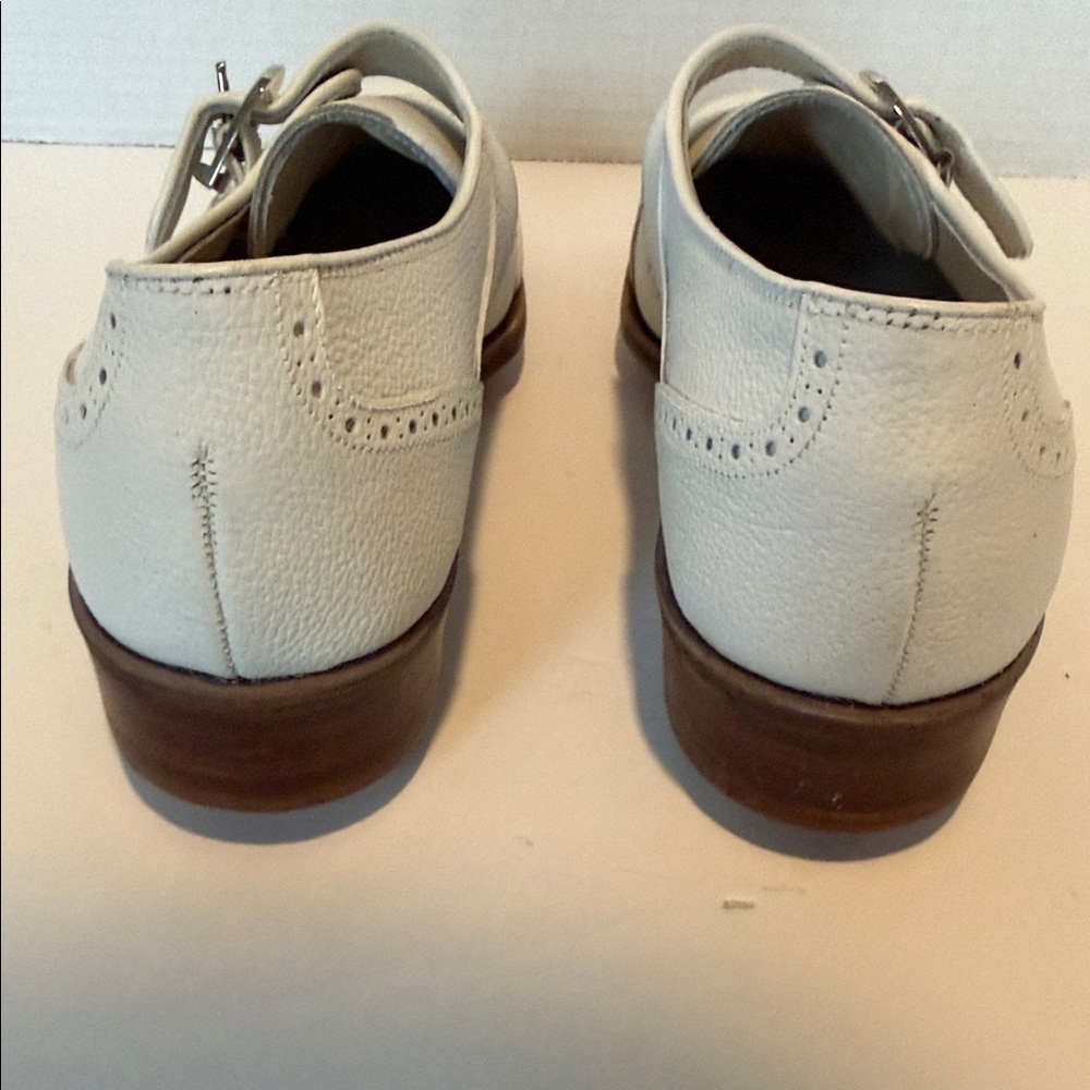 NIB FootJoy Women's White Leather Oxford Golf Shoes Size 10 AA Style 91462 - Picture 7 of 10